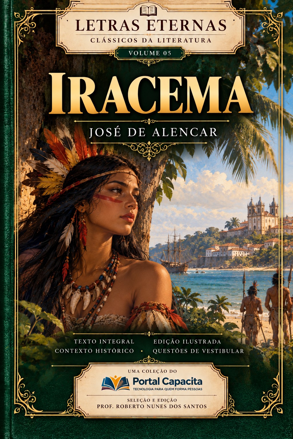 Capa de IRACEMA — JOSÉ DE ALENCAR