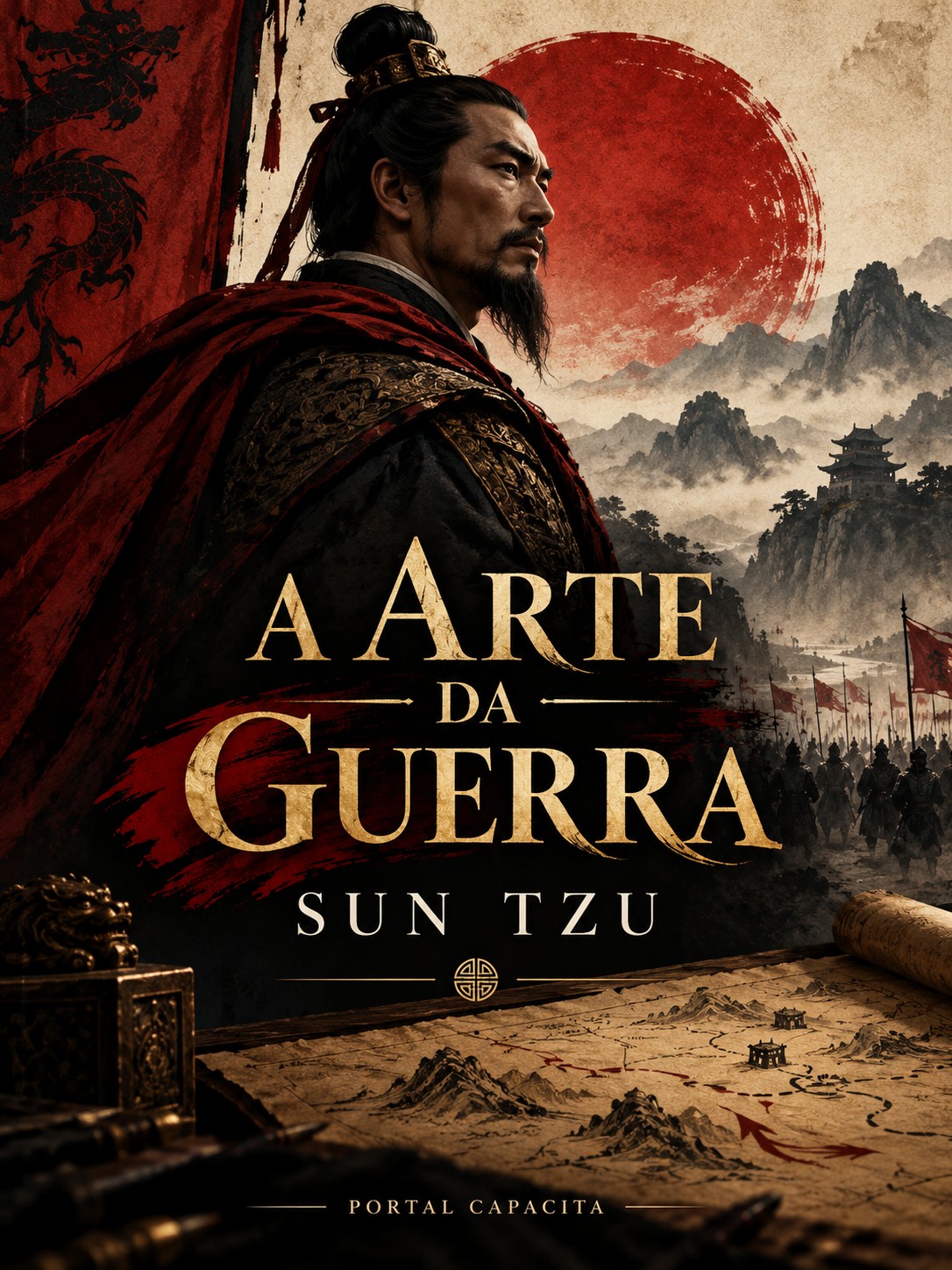 Capa de A ARTE DA GUERRA — SUN TZU